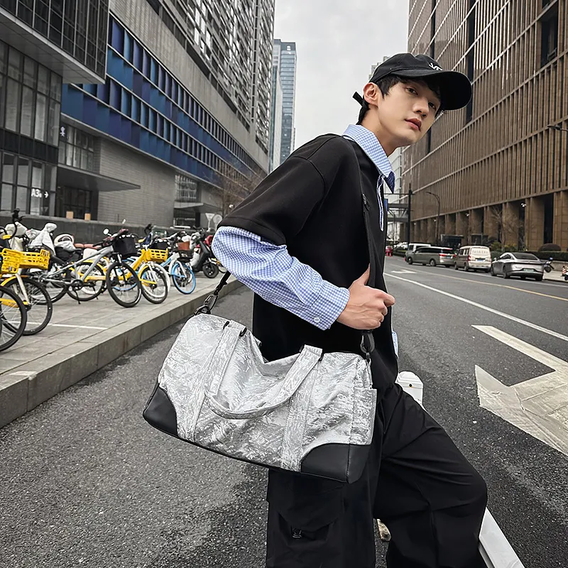 GOBLIN SHARKS 1759 Composite Cloth Travel Bag 40L Multicolor-16