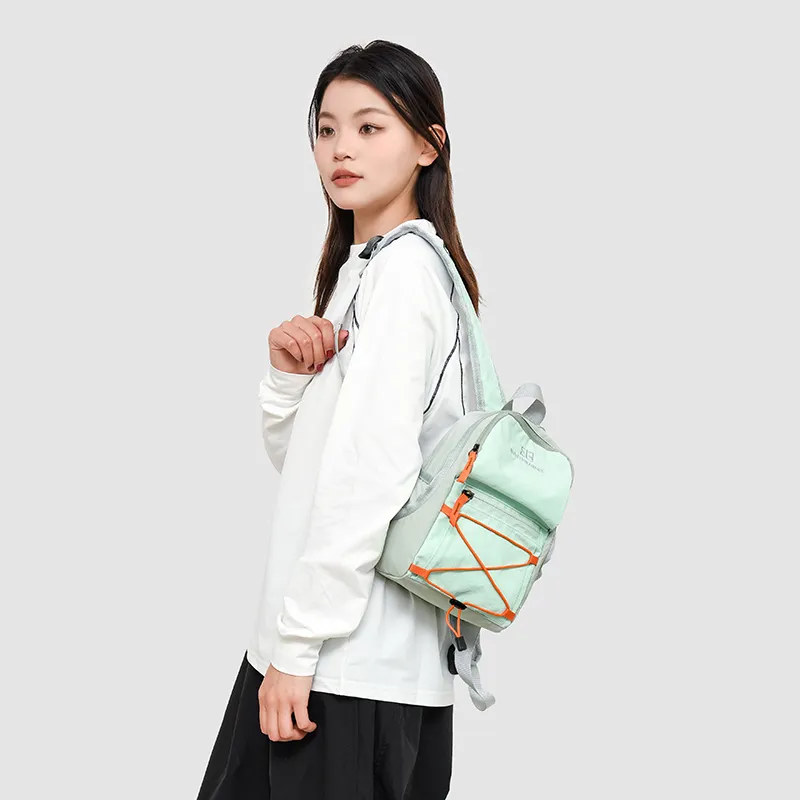 GOBLIN SHARKS 1759 Oxford Backpack Regular Unisex Orange/Purple/Green/Black-13