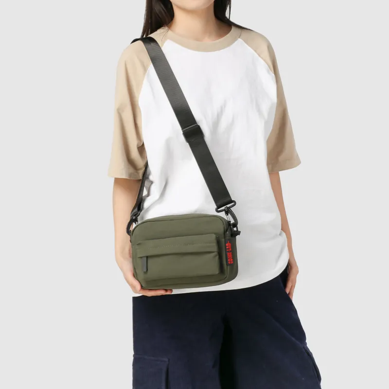 GOBLIN SHARKS 1759 Nylon Backpack Crossbody Bag Regular Unisex Black/Green/Brown/Gray-8