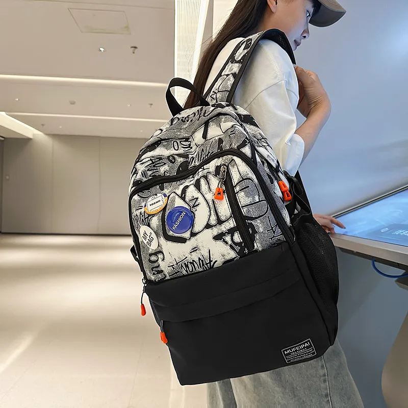 GOBLIN SHARKS 1759 Nylon Backpack Unisex Multicolor-2