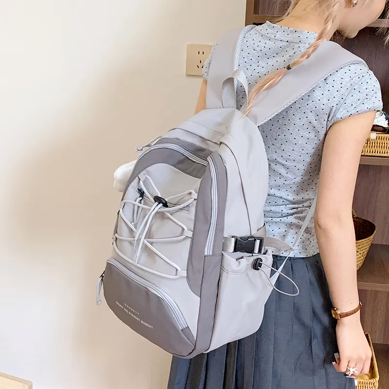 GOBLIN SHARKS 1759 Nylon Fabric Backpack Regular Unisex Multicolor-22