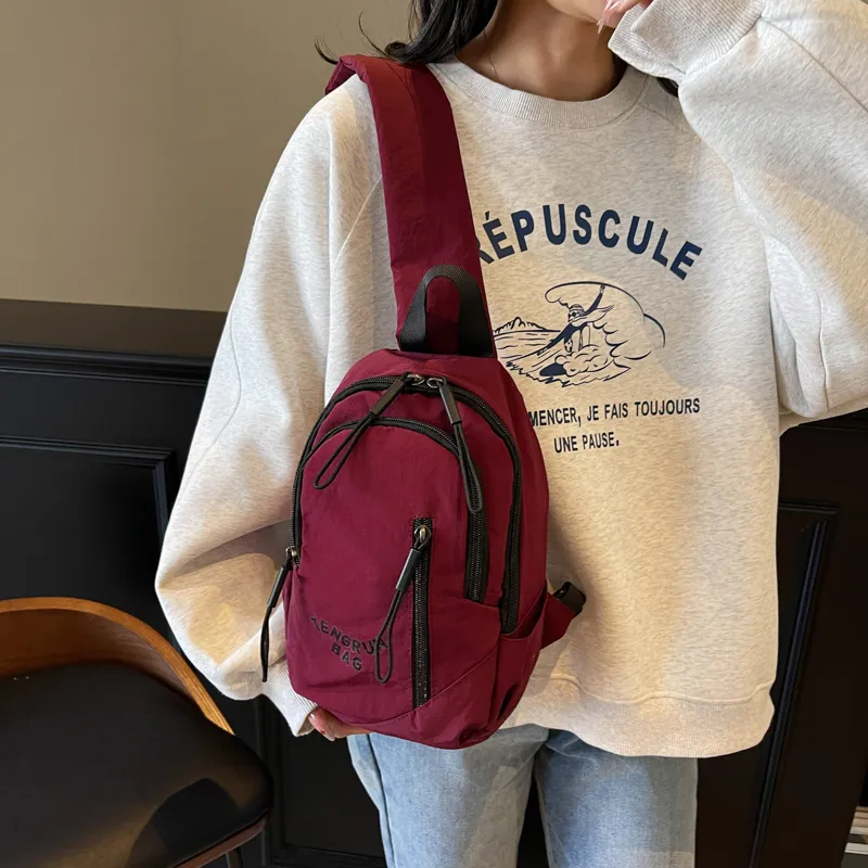 GOBLIN SHARKS 1759 Fabric Backpack Sling Bag Regular Unisex Multicolor-24