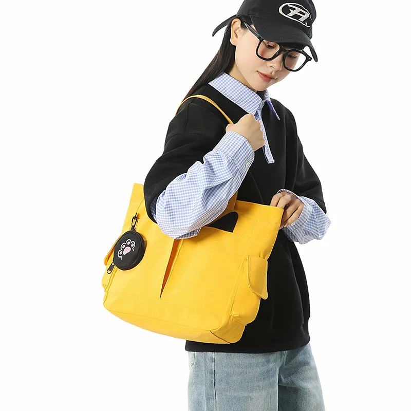 GOBLIN SHARKS 1759 Nylon Shoulder Bag Unisex Multicolor-18
