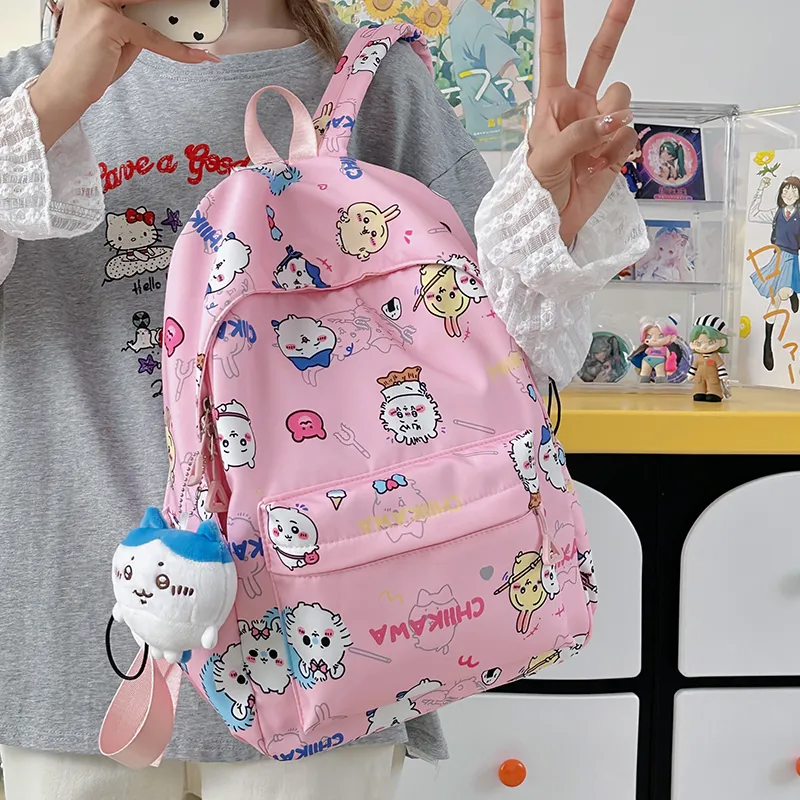 GOBLIN SHARKS 1759 Nylon Backpack Women's Multicolor-7
