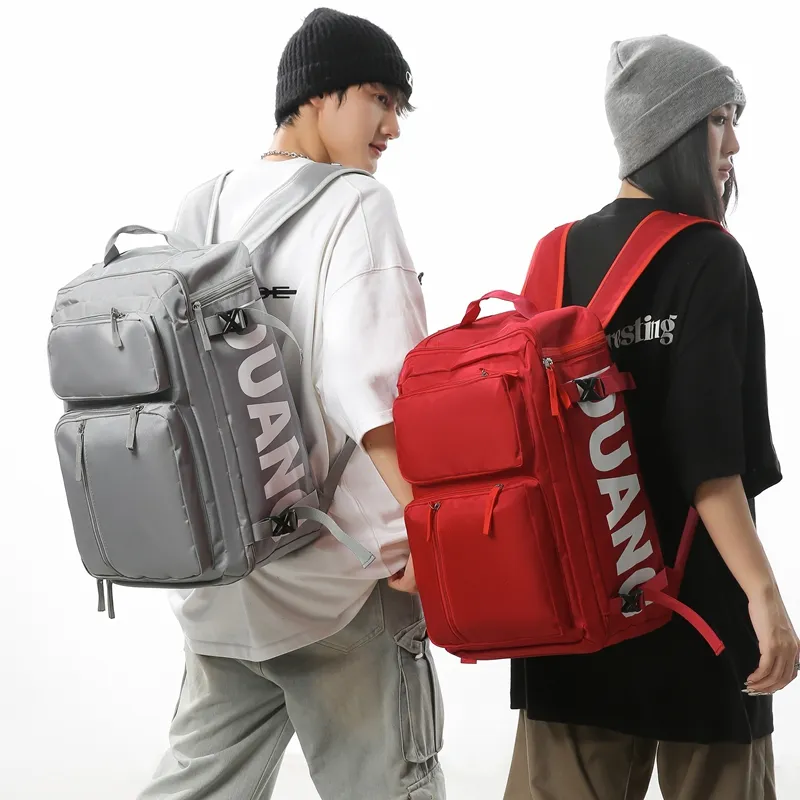 GOBLIN SHARKS 1759 Oxford Patchwork Net Backpack Regular Unisex Multicolor-24