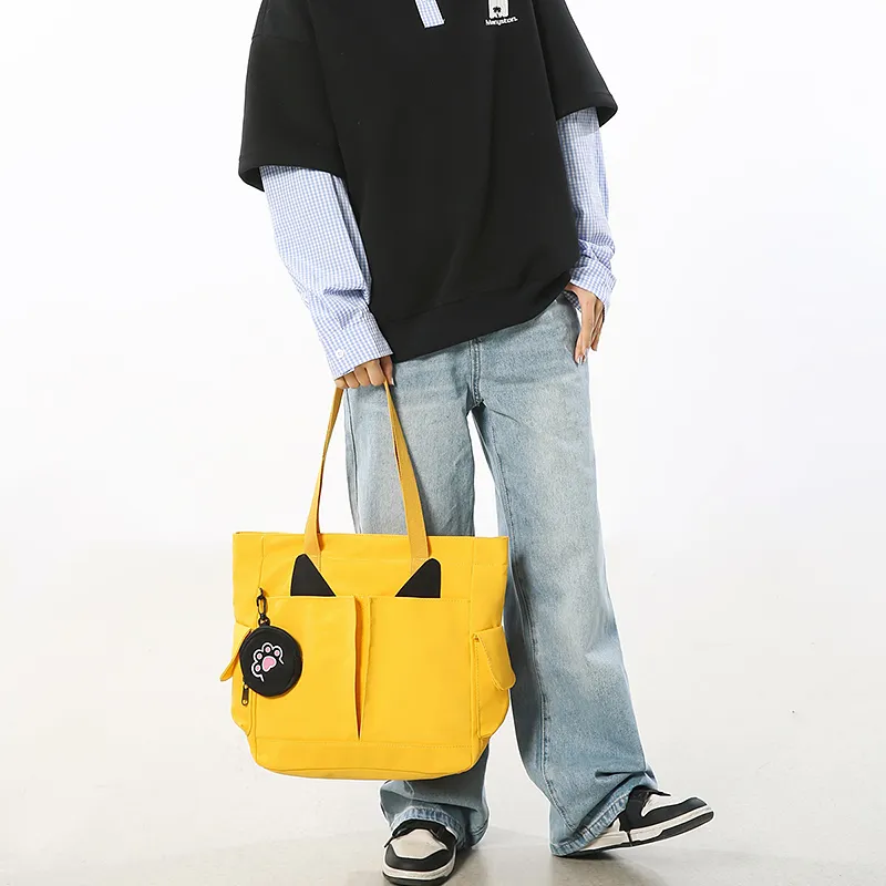GOBLIN SHARKS 1759 Nylon Shoulder Bag Unisex Multicolor-19