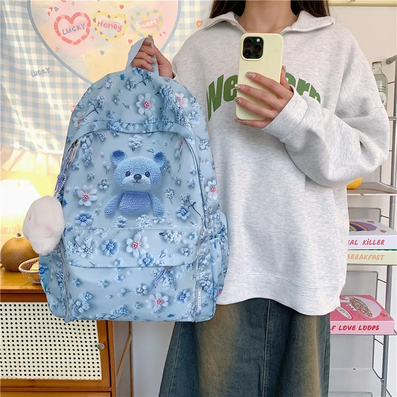 GOBLIN SHARKS 1759 Oxford Backpack Regular Women's Multicolor-3