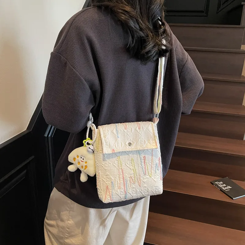 GOBLIN SHARKS 1759 Fabric Shoulder Bag Regular Women's Multicolor-3
