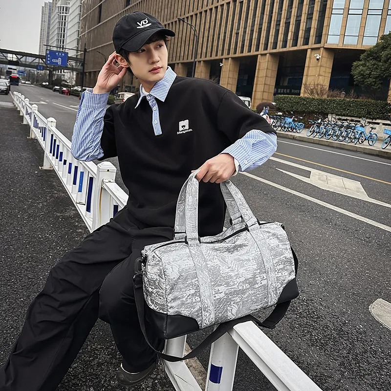GOBLIN SHARKS 1759 Composite Cloth Travel Bag 40L Multicolor-17