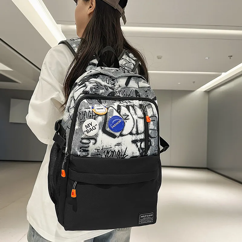 GOBLIN SHARKS 1759 Nylon Backpack Unisex Multicolor-4