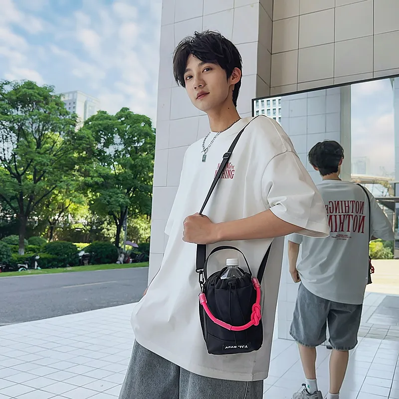 GOBLIN SHARKS 1759 Nylon Shoulder Bag Regular Unisex Multicolor-3