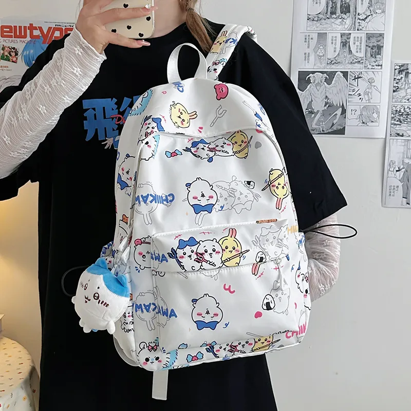 GOBLIN SHARKS 1759 Nylon Backpack Women's Multicolor-3