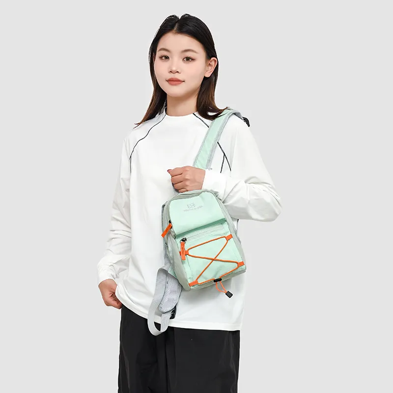 GOBLIN SHARKS 1759 Oxford Backpack Regular Unisex Orange/Purple/Green/Black-10