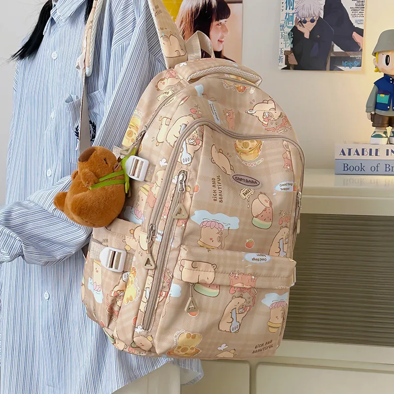 GOBLIN SHARKS 1759 Nylon Backpack Regular Unisex Multicolor-19