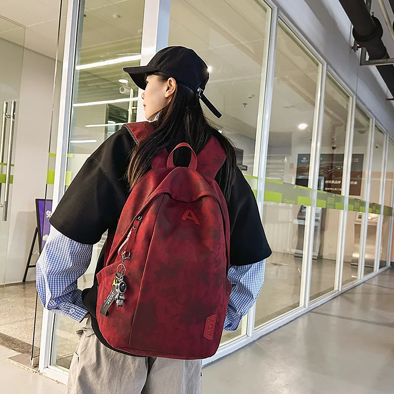 GOBLIN SHARKS 1759 Nylon Backpack Unisex White/Black/Green/Red-24