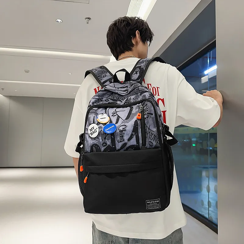 GOBLIN SHARKS 1759 Nylon Backpack Unisex Multicolor-16