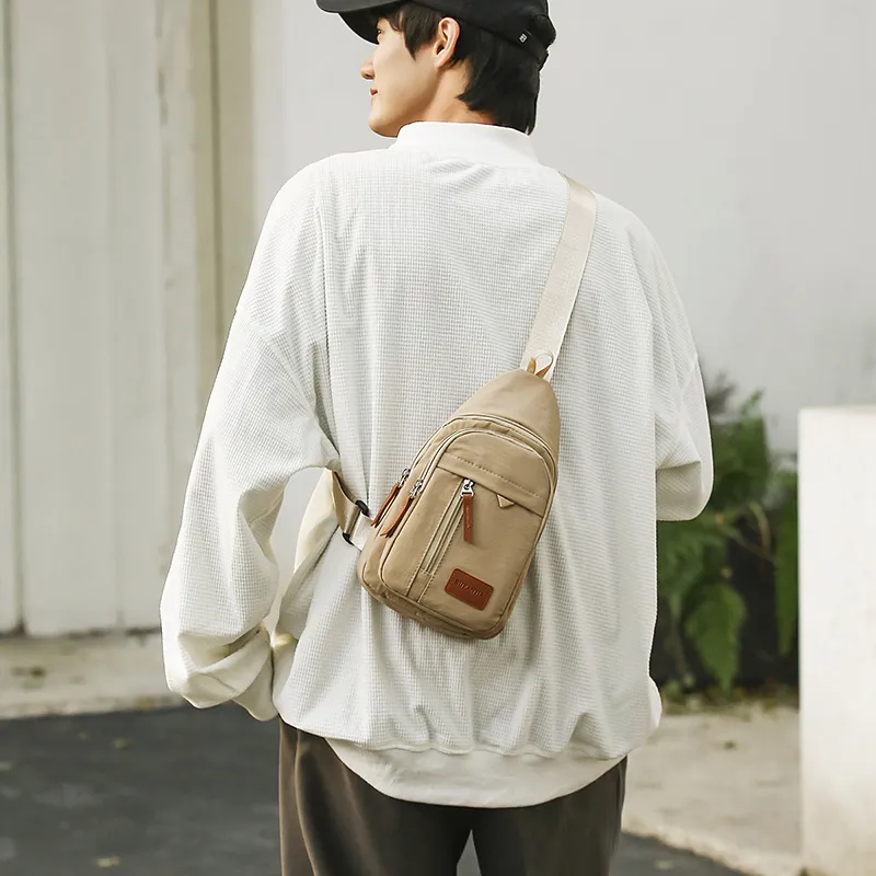 GOBLIN SHARKS 1759 Nylon Sling Bag Regular Unisex Multicolor-17