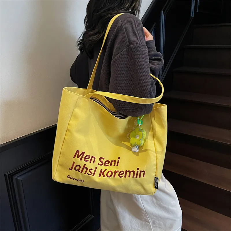 GOBLIN SHARKS 1759 Canvas Bag, Tote Bag, Shoulder Bag Unisex Multicolor-8