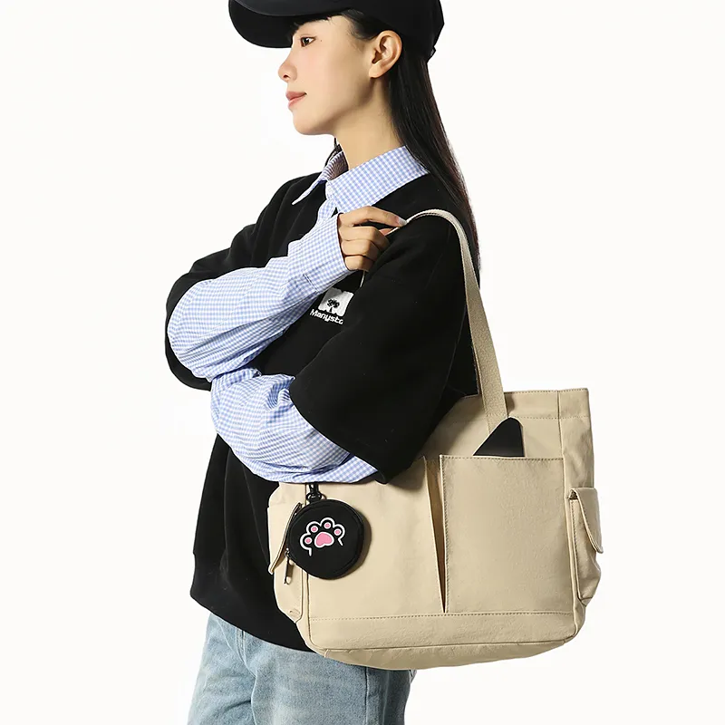 GOBLIN SHARKS 1759 Nylon Shoulder Bag Unisex Multicolor-1
