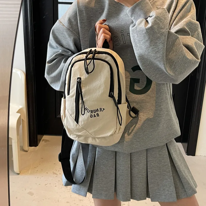 GOBLIN SHARKS 1759 Fabric Backpack Sling Bag Regular Unisex Multicolor-1