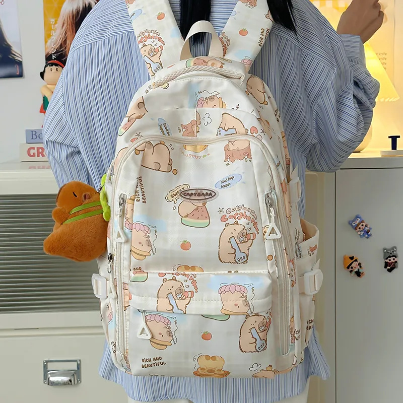 GOBLIN SHARKS 1759 Nylon Backpack Regular Unisex Multicolor-12