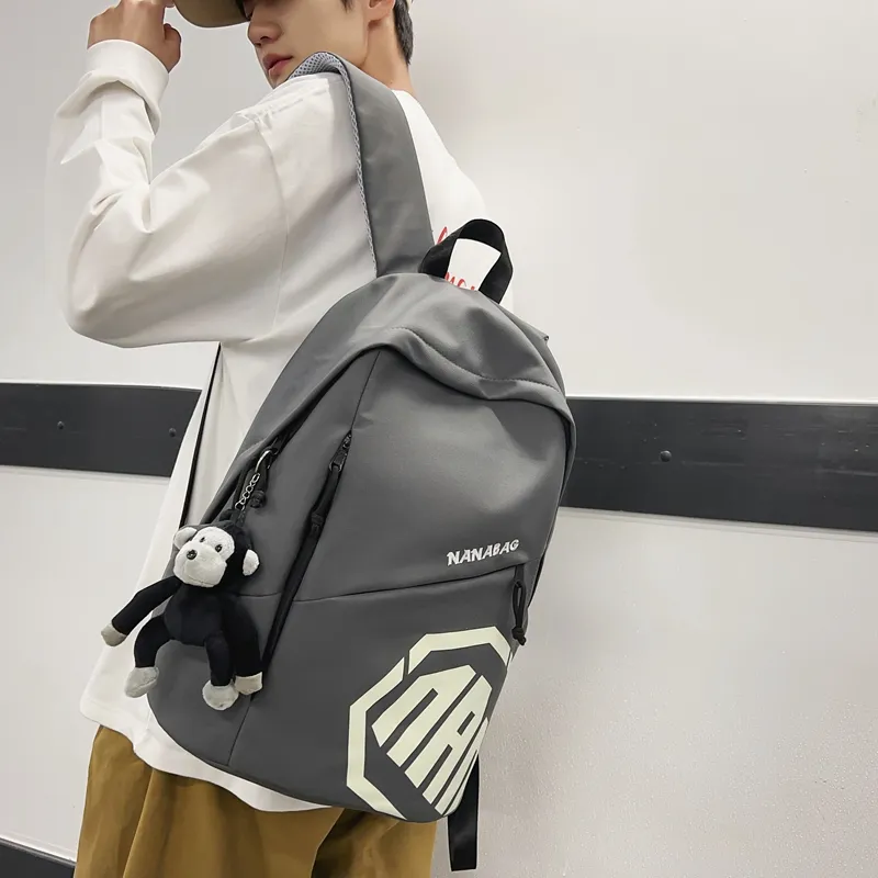 GOBLIN SHARKS 1759 Nylon Backpack Regular Unisex Multicolor-17