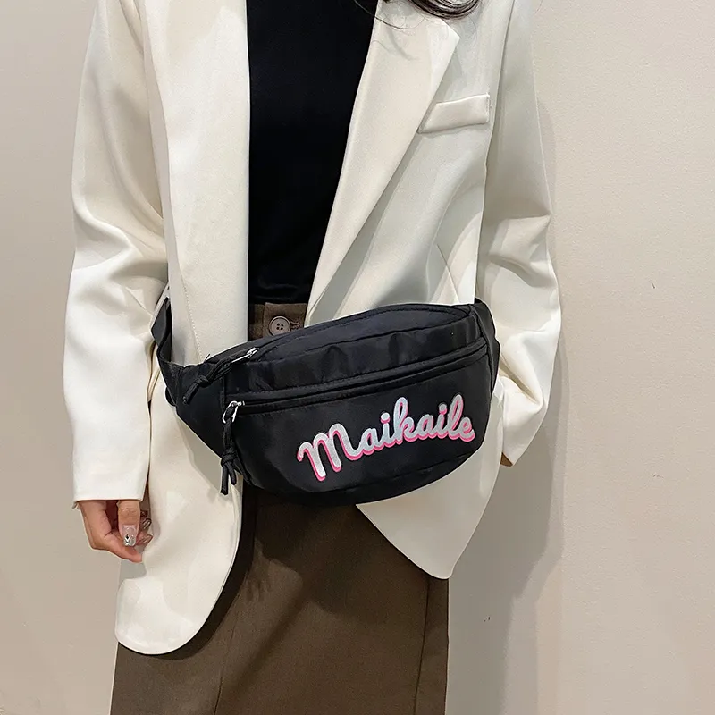 GOBLIN SHARKS 1759 Knit Fanny Pack Unisex Multicolor-11