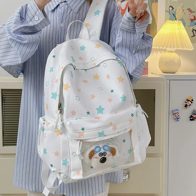 GOBLIN SHARKS 1759 Nylon Backpack Unisex Multicolor-12