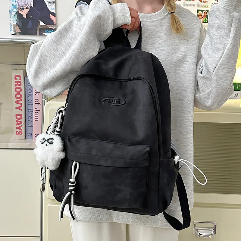 GOBLIN SHARKS 1759 Nylon Backpack Regular Unisex White/Red/Green/Black-25