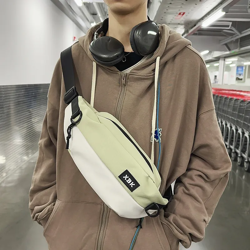 GOBLIN SHARKS 1759 Nylon Sling Bag Unisex Multicolor-17
