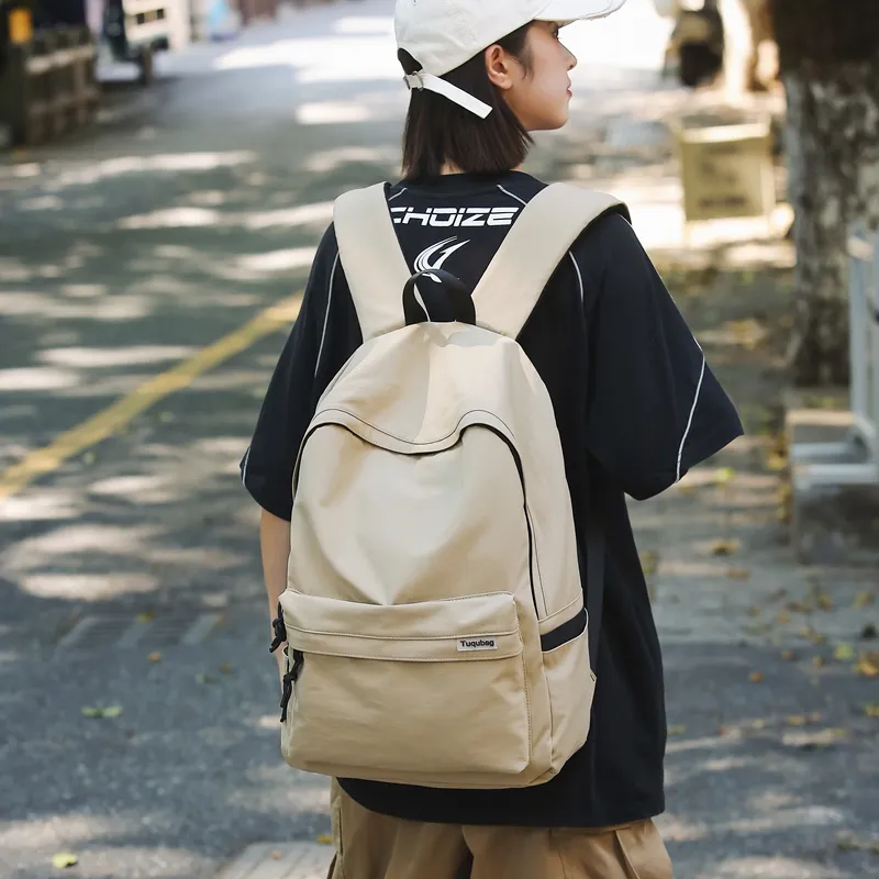 GOBLIN SHARKS 1759 Nylon Backpack Regular Unisex Black/White/Blue/Gray/Khaki/Green-36