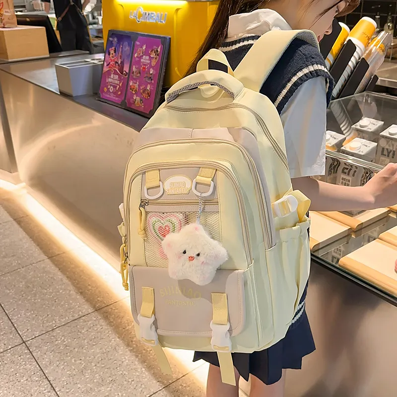 GOBLIN SHARKS 1759 Nylon Backpack Unisex Multicolor-4