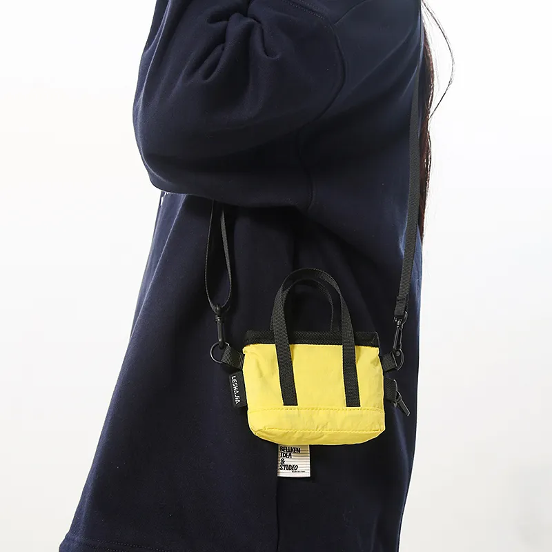 GOBLIN SHARKS 1759 Nylon Crossbody Handbag Unisex Multicolor-26