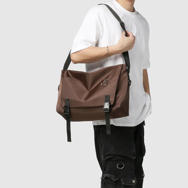 GOBLIN SHARKS 1759 Nylon Crossbody Bag Regular Unisex Multicolor-19