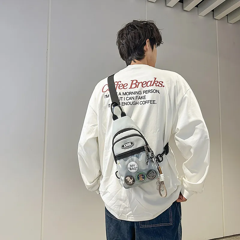 GOBLIN SHARKS 1759 Nylon Sling Bag Unisex Multicolor-22
