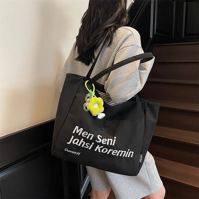 GOBLIN SHARKS 1759 Canvas Bag, Tote Bag, Shoulder Bag Unisex Multicolor-13