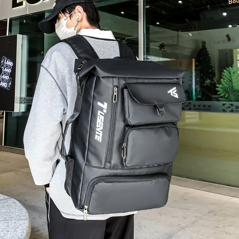 GOBLIN SHARKS 1759 Oxford Backpack Unisex Black/Gray/Khaki-4