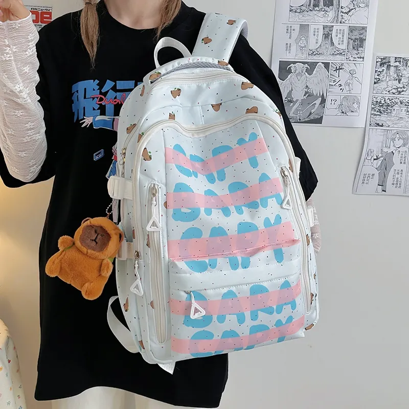 GOBLIN SHARKS 1759 Nylon Backpack Unisex Multicolor-1