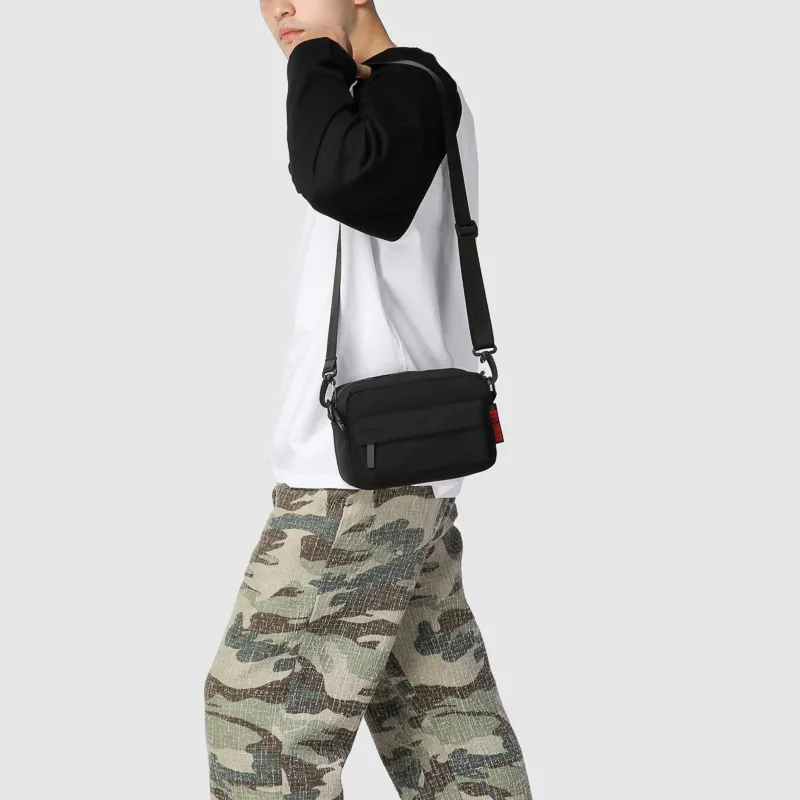 GOBLIN SHARKS 1759 Nylon Backpack Crossbody Bag Regular Unisex Black/Green/Brown/Gray-5