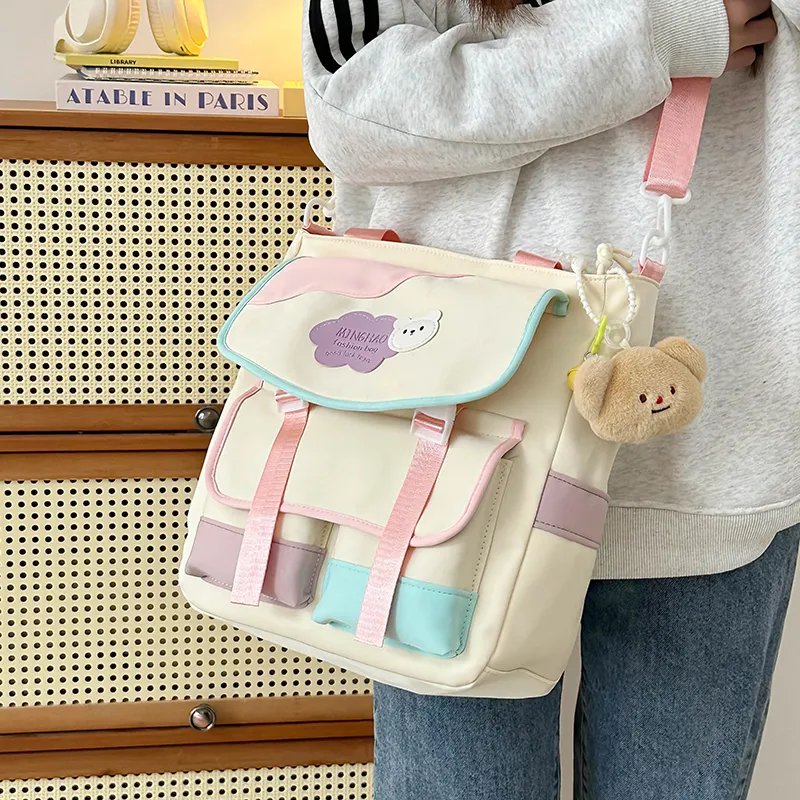 GOBLIN SHARKS 1759 Nylon Handbag Unisex Multicolor-23