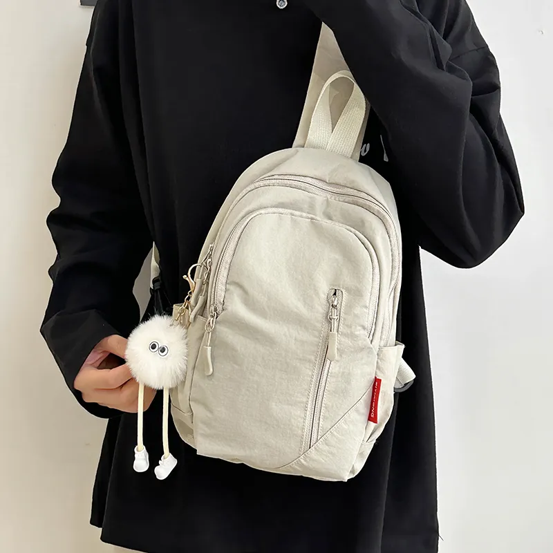 GOBLIN SHARKS 1759 Nylon Crossbody Bag Regular Unisex Multicolor-5