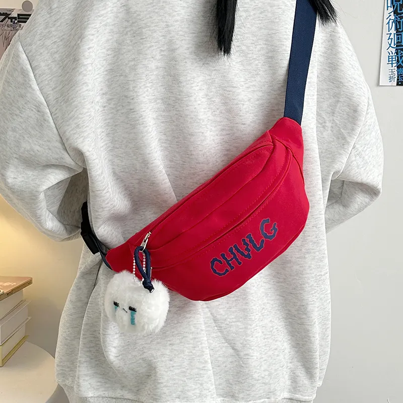 GOBLIN SHARKS 1759 Nylon Backpack Sling Bag Fanny Pack Regular Unisex Multicolor-16