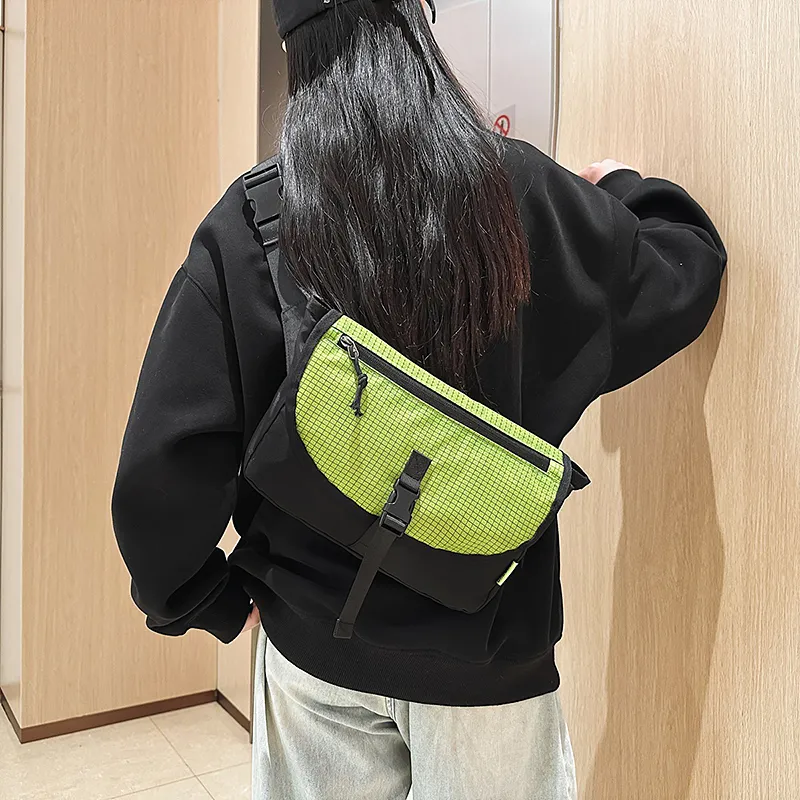 GOBLIN SHARKS 1759 Nylon Backpack, Crossbody Bag Regular Unisex Multicolor-17