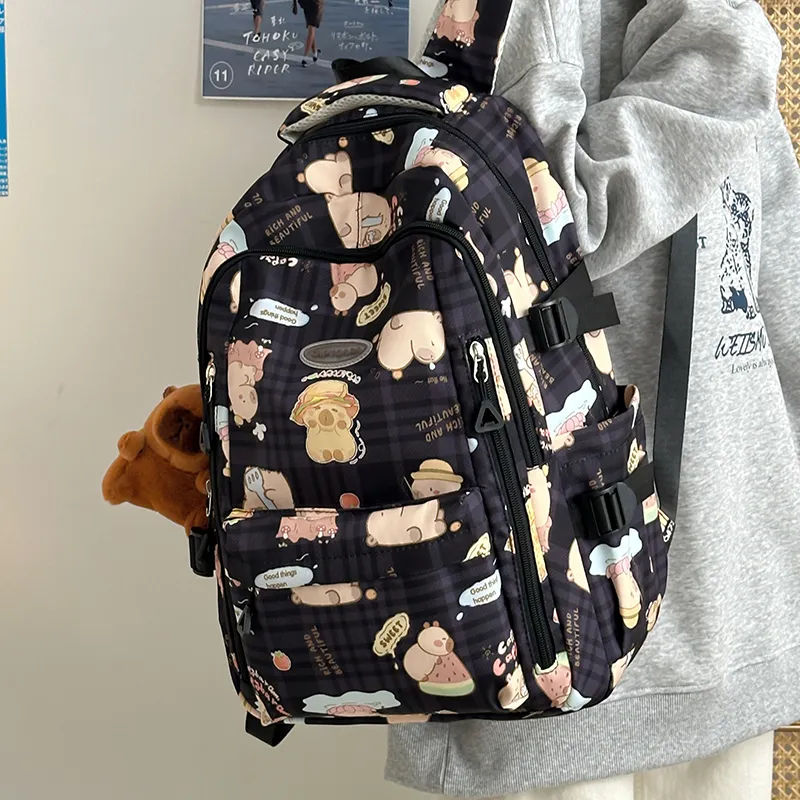 GOBLIN SHARKS 1759 Nylon Backpack Regular Unisex Multicolor-3