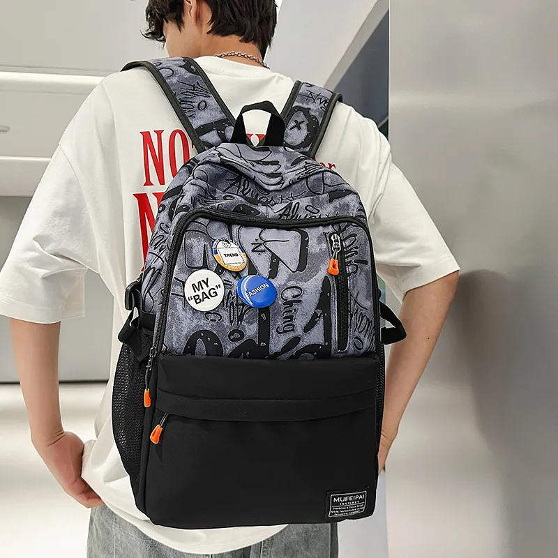 GOBLIN SHARKS 1759 Nylon Backpack Unisex Multicolor-15