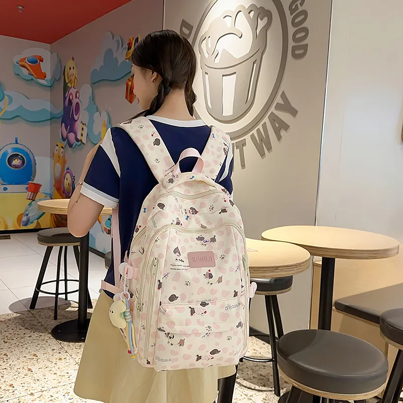 GOBLIN SHARKS 1759 Nylon Backpack Regular Women's Multicolor-7