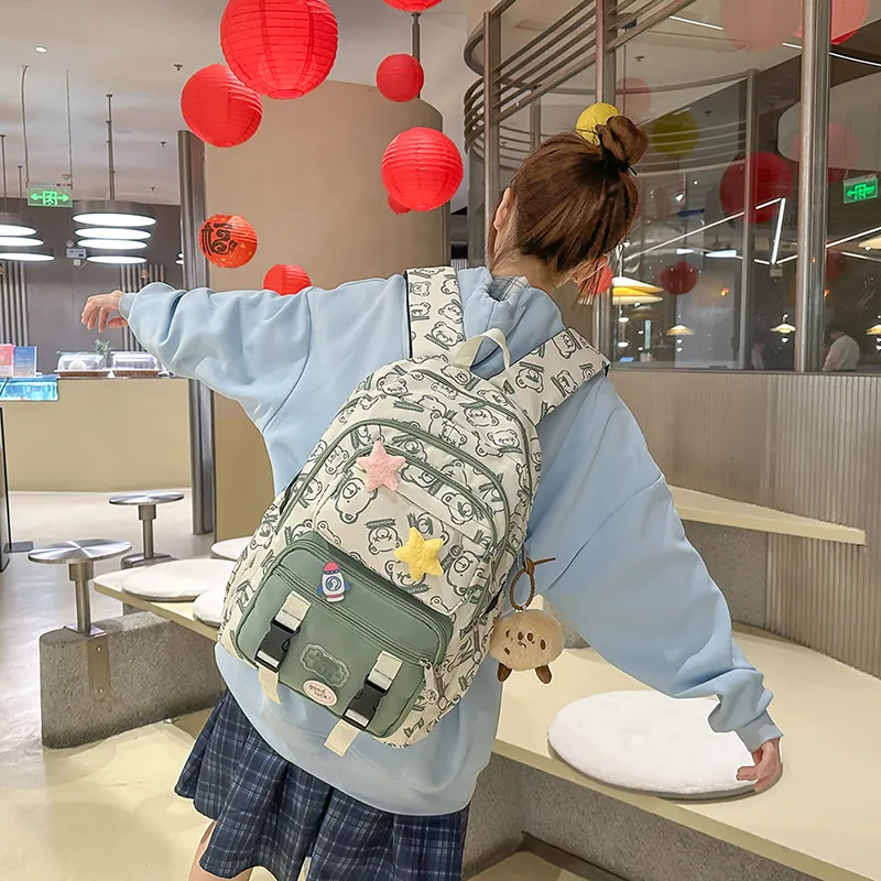 GOBLIN SHARKS 1759 Nylon Backpack Unisex Multicolor-11