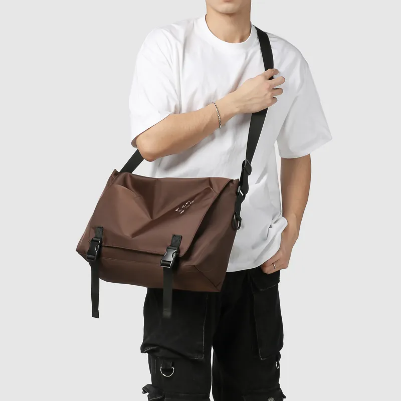 GOBLIN SHARKS 1759 Nylon Crossbody Bag Regular Unisex Multicolor-15