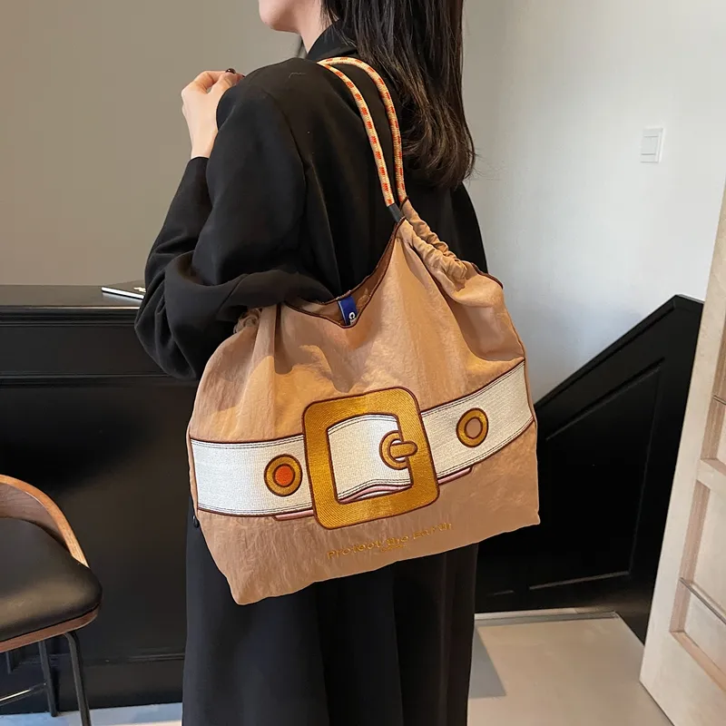 GOBLIN SHARKS 1759 Fabric Shoulder Bag Women's Multicolor-3