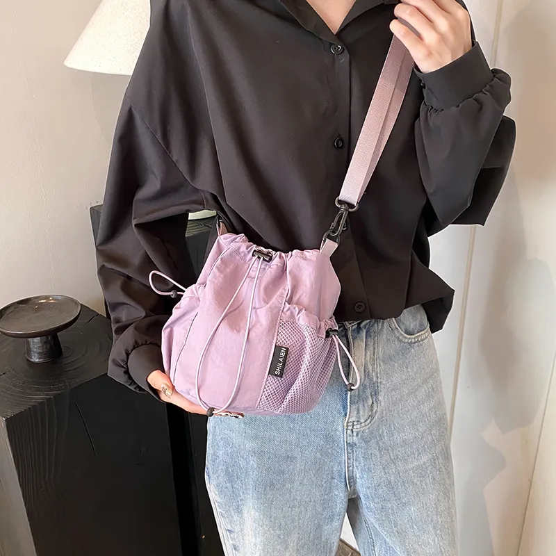 GOBLIN SHARKS 1759 Nylon Crossbody Bag Unisex Multicolor-28